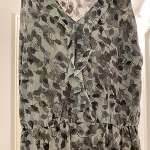 Grey pattern Halogen blouse